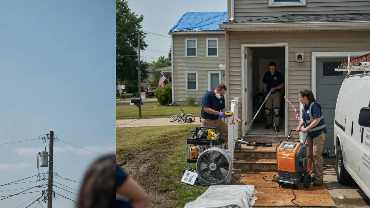 Water Damage Repair in Chesterfield, NJ near me
